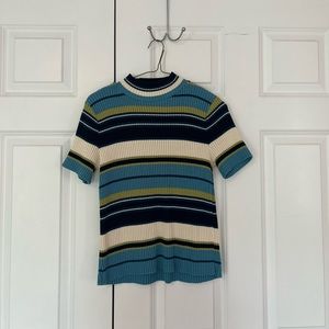 Vintage 90s Victoria Jones Mock Neck Sweater Top